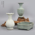 Trung Quốc cổ men bình hoa nứt chai tám cổ tích chai tai Longquan Jingdezhen celadon cắm hoa cho Phật - Vase / Bồn hoa & Kệ chậu chữ nhật trồng cây Vase / Bồn hoa & Kệ