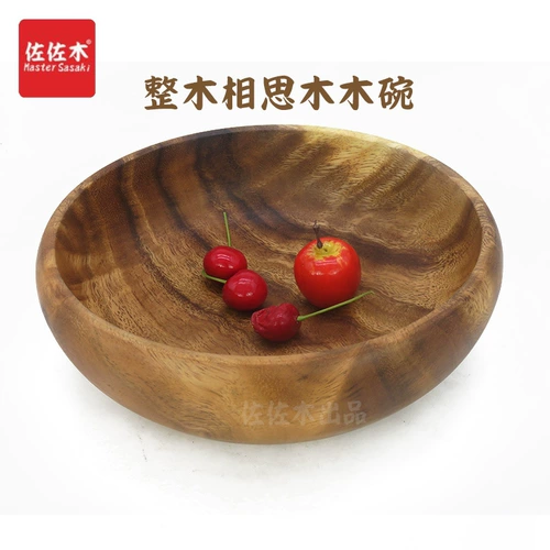 T -wood Home деревянная чаша в стиле японской в ​​стиле