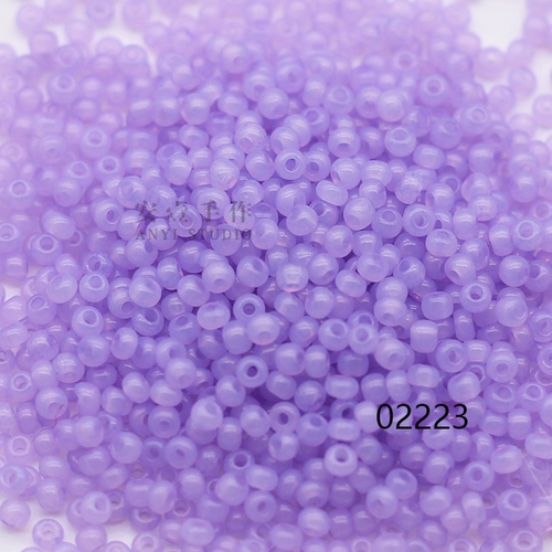 Preciosa | 2 мм | серия Chalscedi | Paosa Czech Импортированный стеклянный рисовый жемчуг 10 грамм/бисера DIY