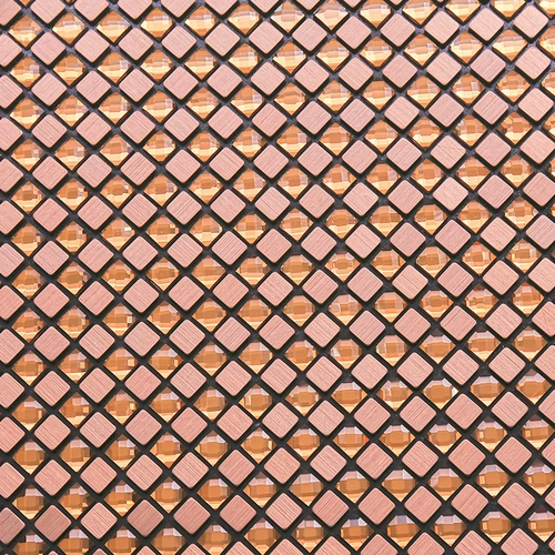 Металлическая мозаика на стену, 1см, 1.5см, 2.5см