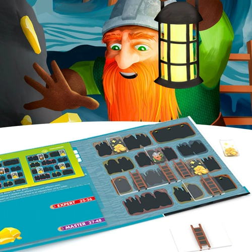 Портативная настольная игра, игрушка, Бельгия, умные игры, 7 лет