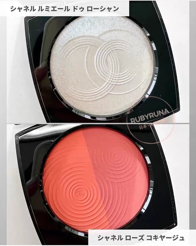 Chanel, японские двухцветные палетка теней, румяна, помада, гель-лак