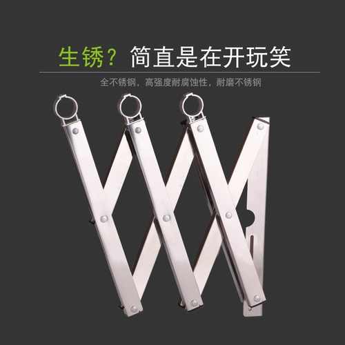 Балкон из нержавеющей стали на открытом воздухе стержневой стержне