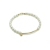 Thiết kế TYUSHA Natural Millet Ngọc trai nước ngọt Bracelet 14K vàng kim cương ngọc trai ngọt Bracelet vòng đôi Vòng đeo tay Clasp