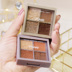 Novo Sakura Story 4 màu Eyeshadow 6g, long lanh, ánh nhũ, không thấm nước, lâu trôi, không lem, không phai, màu đất phấn mắt dạng thỏi 