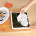 Nhật Bản nhập khẩu rèm sanada sushi DIY sushi cuộn sushi khuôn sushi cuộn rèm tre cuộn rong biển cuộn - Tự làm khuôn nướng khuôn oval Tự làm khuôn nướng