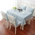 Lưới đơn giản vườn khăn trải bàn vải hiện đại bảng vải ghế đệm bụi ghế bìa trang trí bộ bàn cà phê vải tươi trang trí khăn trải bàn Khăn trải bàn