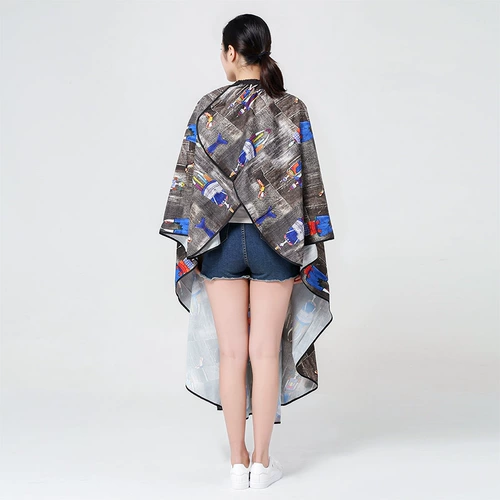 Элитная модная накидка для стрижки волос, парикмахерский фартук, популярно в интернете