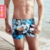 Xia Yan quần bơi nam boxer Phần thời trang mùa xuân nóng bỏng đồ bơi nam cộng với phân bón để tăng quần bơi áo tắm lỏng