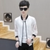 Sun bảo vệ quần áo nam thanh niên áo khoác mùa hè 2018 mới của Hàn Quốc phiên bản của mỏng siêu mỏng xu hướng đẹp trai thoáng khí áo khoác áo khoác bóng chày bomber Đồng phục bóng chày