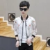 Sun bảo vệ quần áo nam thanh niên áo khoác mùa hè 2018 mới của Hàn Quốc phiên bản của mỏng siêu mỏng xu hướng đẹp trai thoáng khí áo khoác áo khoác bóng chày bomber Đồng phục bóng chày
