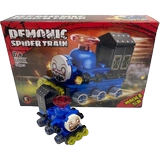 Поезд, игрушка, трансформер, конструктор, паук, монстрик