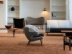 Thiết kế nội thất Bắc Âu giải trí ghế vải hiện đại tối giản sofa vải kết hợp căn hộ nhỏ phòng khách trang trí - Đồ nội thất thiết kế