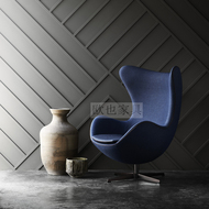 Bắc âu thiết kế EggChair trứng ghế phòng chờ ghế thời trang sáng tạo đồ nội thất da đơn giản ghế vỏ trứng ghế