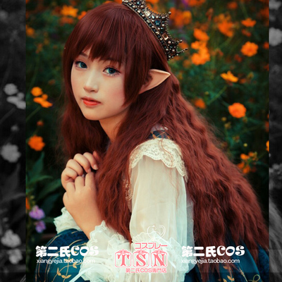 taobao agent 第二氏 Retro curly wig, Lolita style