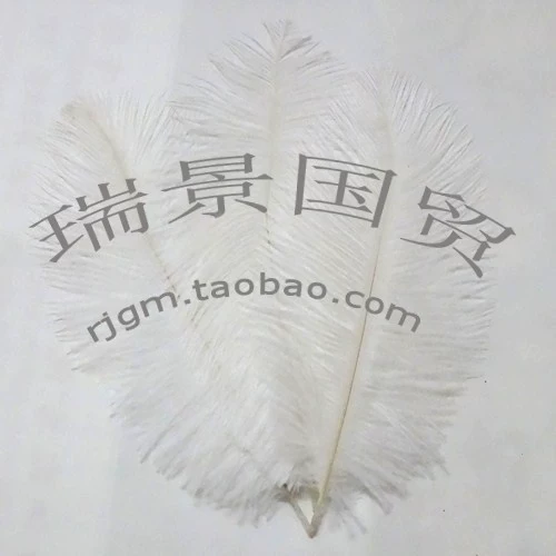 Заводские прямые продажи волосы страуса 20-25 см свадебные перья сцены