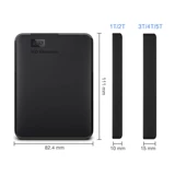 WD Western Data Mobile Hard Disk 2T Высокоскоростной 4T Western Digital Element Element Element 2.5 -INCH Внешний механический подлинный