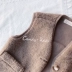 Áo len lông cho trẻ em 2019 mùa thu đông mới bé trai và bé gái hoang dã áo khoác lông cừu bé - Áo ghi lê