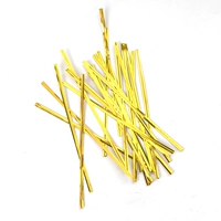 10 см магический ремень [золото] ширина 600 0,5 мм/железная ядра золотой фольга