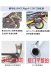 Xe máy tay ga sửa đổi ống xả WISP Yamaha Fuk Hei GY6 khung trước Mo phù hợp với tam giác cố định - Ống xả xe máy