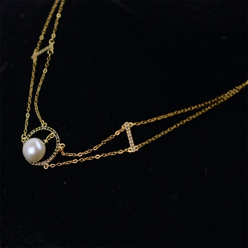 Подвеска, ожерелье, цепочка до ключиц, аксессуар, аксессуары, серебро 925 пробы