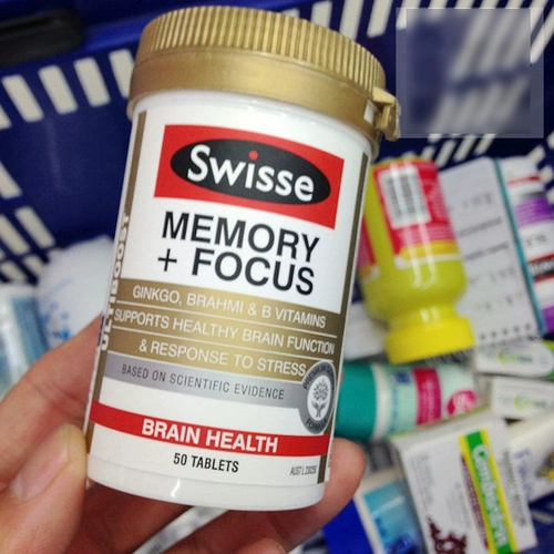 Австралия Swisse Memory Piece Ginkdle Blink Leaf Extraction Swiss Student Swisee