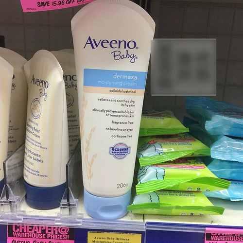 Австралийская покупка Aveeno Baby Dermexa младенец овсяный крем 206 г 206 г