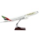 New mô hình tĩnh máy bay mô hình mô phỏng máy bay chở khách Boeing 777 Emirates 47 cm động cơ rỗng mô hình xe tăng Chế độ tĩnh