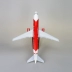 Red AirAsia tĩnh máy bay mô hình mô phỏng máy bay chở khách trang trí Airbus A320 Châu Á hàng không phòng khách trang trí 47 cm Chế độ tĩnh