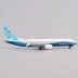1: 130 tĩnh mô hình máy bay mô phỏng lắp ráp Boeing 737max8 Boeing nguyên mẫu máy với bánh xe máy bay chở khách mô hình xe đồ chơi trẻ em Chế độ tĩnh