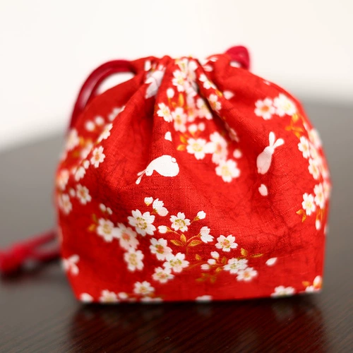 Японский шарф, упаковка, мешочек, хлопковая сумка для хранения, подарок на день рождения