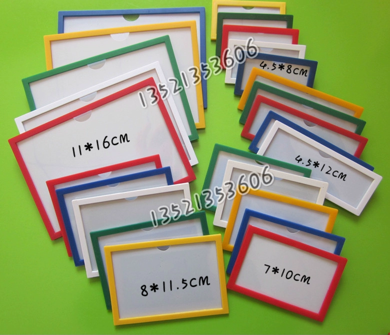 7x10 nhãn từ thẻ kệ kho biển báo vị trí hàng hóa mạnh từ nhận dạng tấm tập tin tủ cứng thẻ thiết lập nhãn - Kệ / Tủ trưng bày