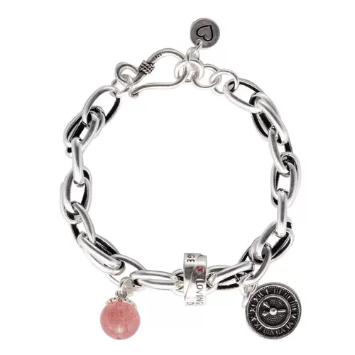 Ретро кварц, модные часы, браслет, серебро 925 пробы