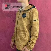 Nike Nike Kyrie Owen áo khoác thể thao trùm đầu giản dị Cộng với áo len nhung 890573-060-722 - Thể thao lông cừu / jumper