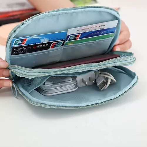Косметичка, универсальная портативная сумка-органайзер, водонепроницаемая защитная сумка для паспорта для путешествий