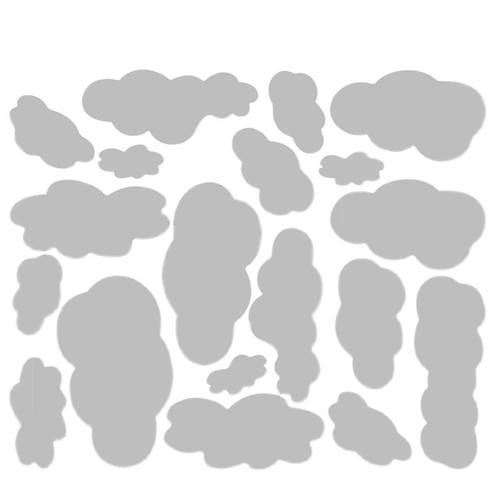 Съемная детская наклейка на стену из ПВХ для раннего возраста