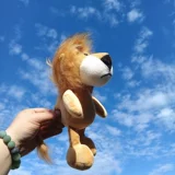 Милая кукла, зебра, плюшевая игрушка, слон, лев, подарок на день рождения