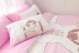 Cô gái xinh đẹp bốn bộ bông nhỏ bông cổ tích chiến binh màu hồng công chúa gió quilt cô gái hoạt hình anime - Bộ đồ giường bốn mảnh
