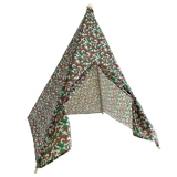 Четыре цветных камуфляжных палаток детских выступлений, актерская игра, индийская палатка