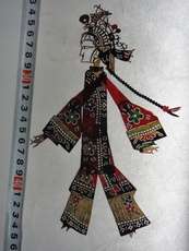 Театр теней 驴皮影美女5刻工精美