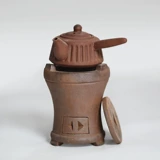 Chaoshan Hongnu маленькая пожарная печь Угля с горящей водой вареное чайное чайное печь Чаочжоу старая модная песчаная набор целый набор чайной печи кунг -фу
