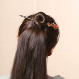 Классический аксессуар для волос для невесты, ретро красная агатовая этническая китайская шпилька, этнический стиль