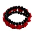 Xin Yi Zhu Yuge đỏ cinnabar hoa trang trí vòng tay phong cách Trung Quốc bạn gái hạt pha lê đen phụ kiện vòng tay phụ nữ