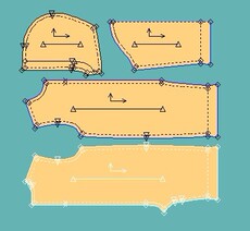 услуги аксессуары дизайн 服装打版代客打板打版制版女装男装童装宠物娃衣bjd玩偶纸样推码