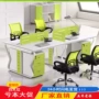 Bàn nhân viên 4 người nội thất văn phòng Thâm Quyến đơn giản hiện đại làm việc ghế giám đốc hiện đại
