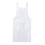 Белые подтяжки, текстильный рабочий фартук