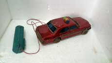 Игрушка 老玩具怀旧收藏老铁皮玩具 线 控轿车