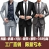 Phù hợp với nam giới thanh niên kinh doanh Hàn Quốc phiên bản của tự trồng nhỏ phù hợp với ba mảnh sinh viên giản dị phù hợp với áo cưới bộ vest nam Suit phù hợp