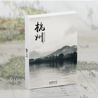 Китайская памятная открытка для путешествий, карточки, подарок на день рождения