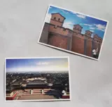 Городские пейзажи Открытка Xi'an da yan pagoda Древний город Цинь Шихуан Терракота Воины и Лошади Период Souvenirs Карточка подарочная карта